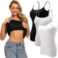 🎁 LAST DAY SALE 50% OFF 🔥Women’s Camisole With Built In Padded Bra-1