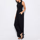 Women’s Solid Sleeveless Wide Leg Jumpsuit-1
