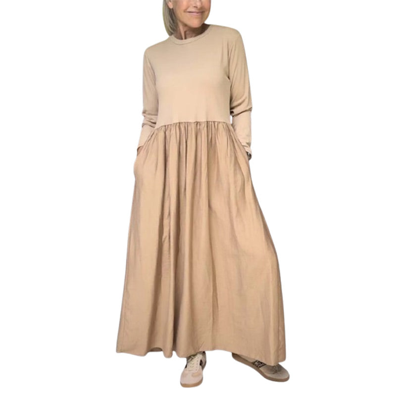 🎁Hot Sell 49% Off🔥Flowy Knit Midi Dress with Full Sleeves-11