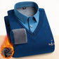 🎁Early Winter Sale 49% Off🔥Men's Thermal Fleece Lined Double Layer Sweater-2