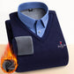 🎁Early Winter Sale 49% Off🔥Men's Thermal Fleece Lined Double Layer Sweater-7