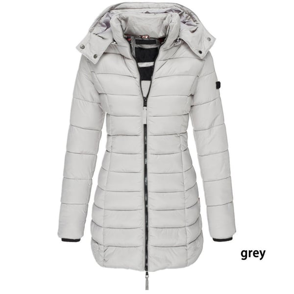 🎁Early Winter Sale 49% Off🔥Winter women's mid-length padded jacket warm  hooded jacket【FREE SHIPPING】-4