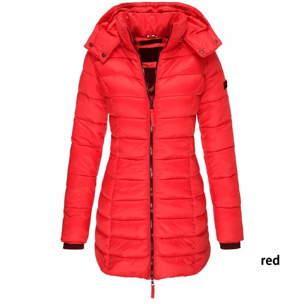 🎁Early Winter Sale 49% Off🔥Winter women's mid-length padded jacket warm  hooded jacket【FREE SHIPPING】-5