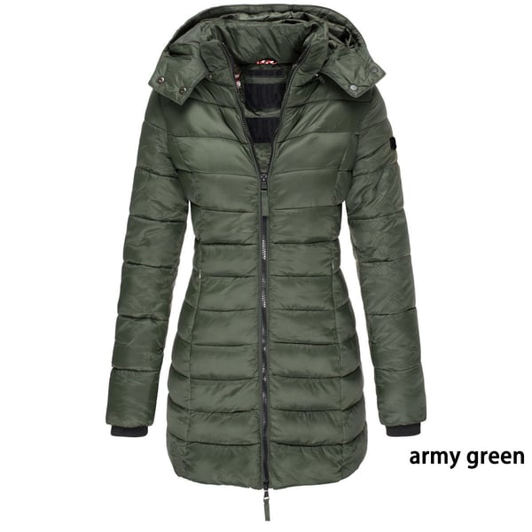 🎁Early Winter Sale 49% Off🔥Winter women's mid-length padded jacket warm  hooded jacket【FREE SHIPPING】-8
