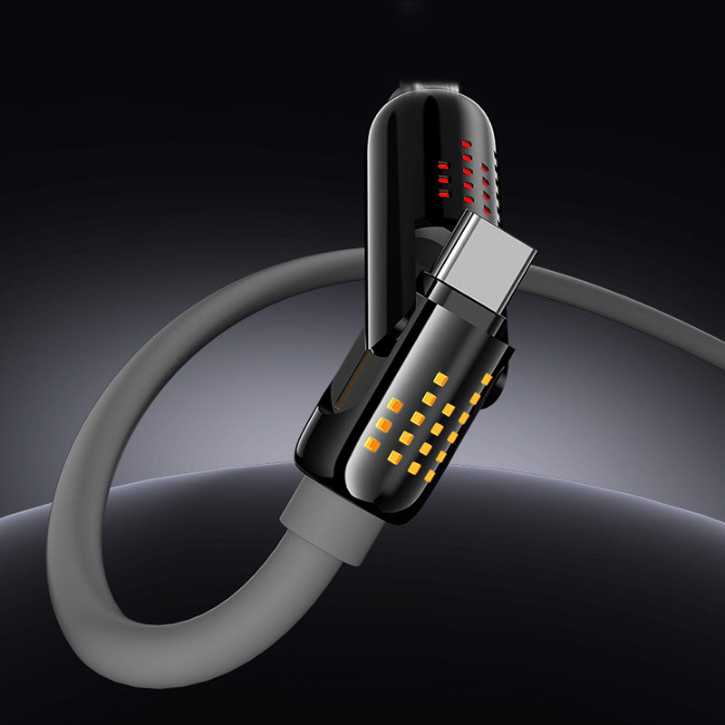 4-in-1 Fast Charging Data Cable with Breathing Light-4