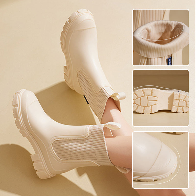 🔥Last Day 49% Off🔥Waterproof Non-Slip Thick Sole Mid-Calf Boots-2