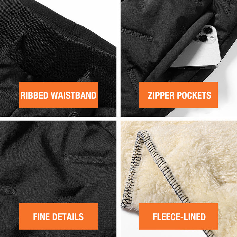 🔥Last Day Promotion 49% OFF🔥Unisex Fleece-Lined Waterproof Pants-3