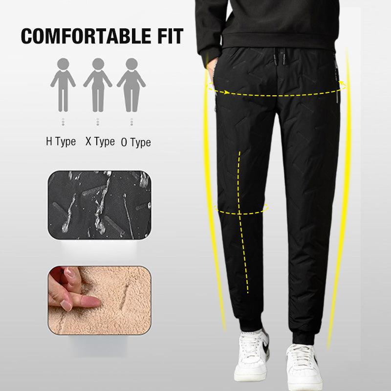 🔥Last Day Promotion 49% OFF🔥Unisex Fleece-Lined Waterproof Pants-2