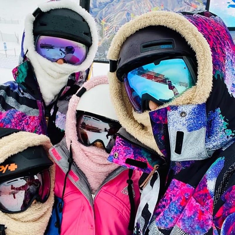 🔥Early Winter Discount-49% OFF⏰Unisex Sherpa Hood Ski Mask☃️☃️-1