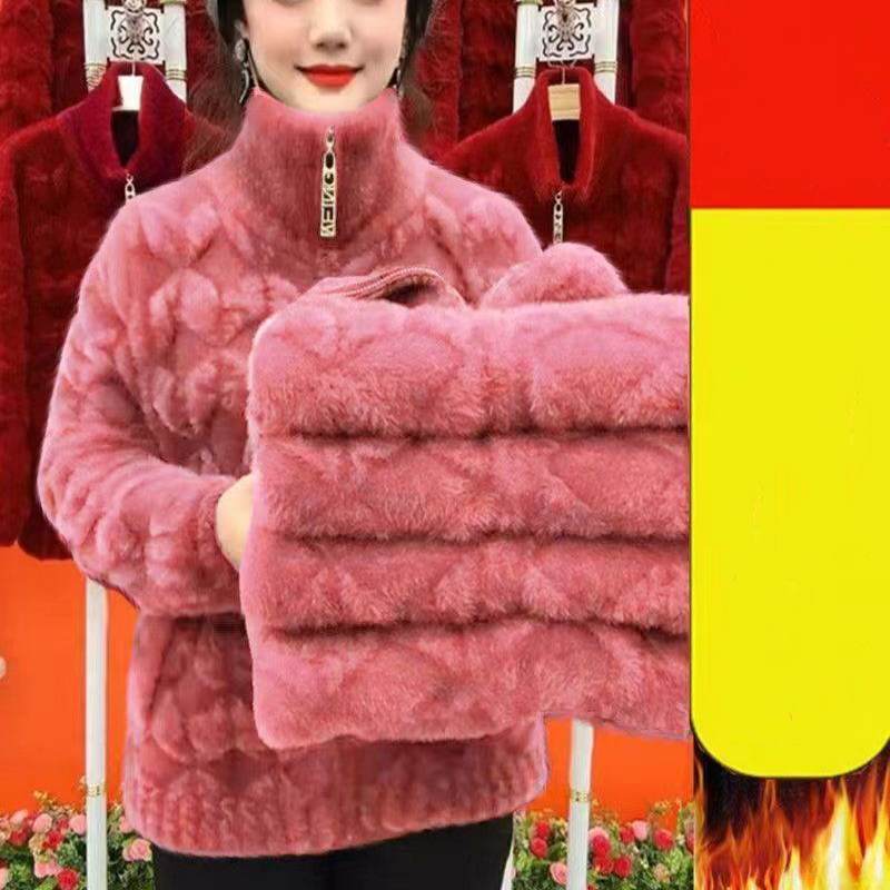 New Thick Long Sleeved Winter Jacket-4