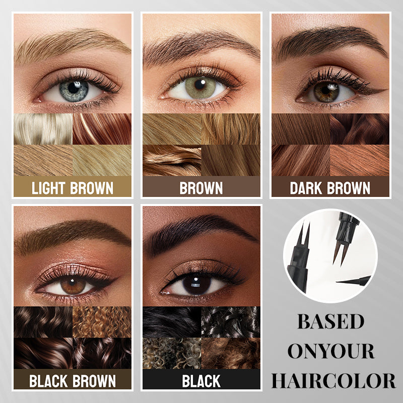 ✨Limited Sale - BUY 1 GET 1 FREE✨Microblading eyebrow pencil (with eyebrow brush)-5