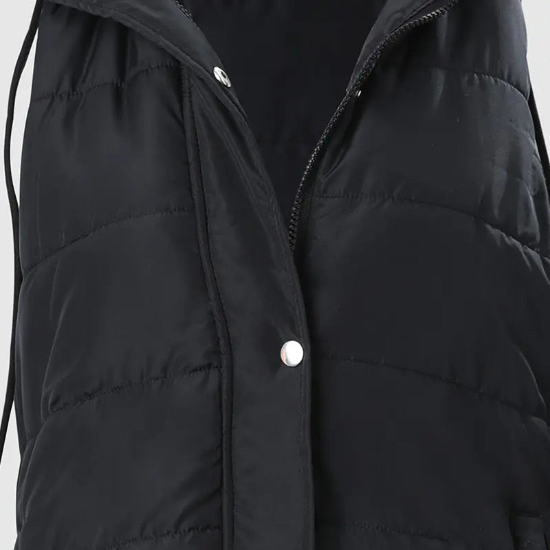 🔥Last Day Sale 49% Off🔥Women's Long Sleeveless Vest with Hood for Winter-6