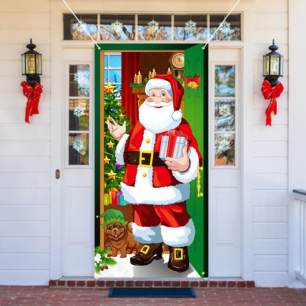 🎅Hot Promotion 49% Off🎁Christmas Front Door Decoration-10