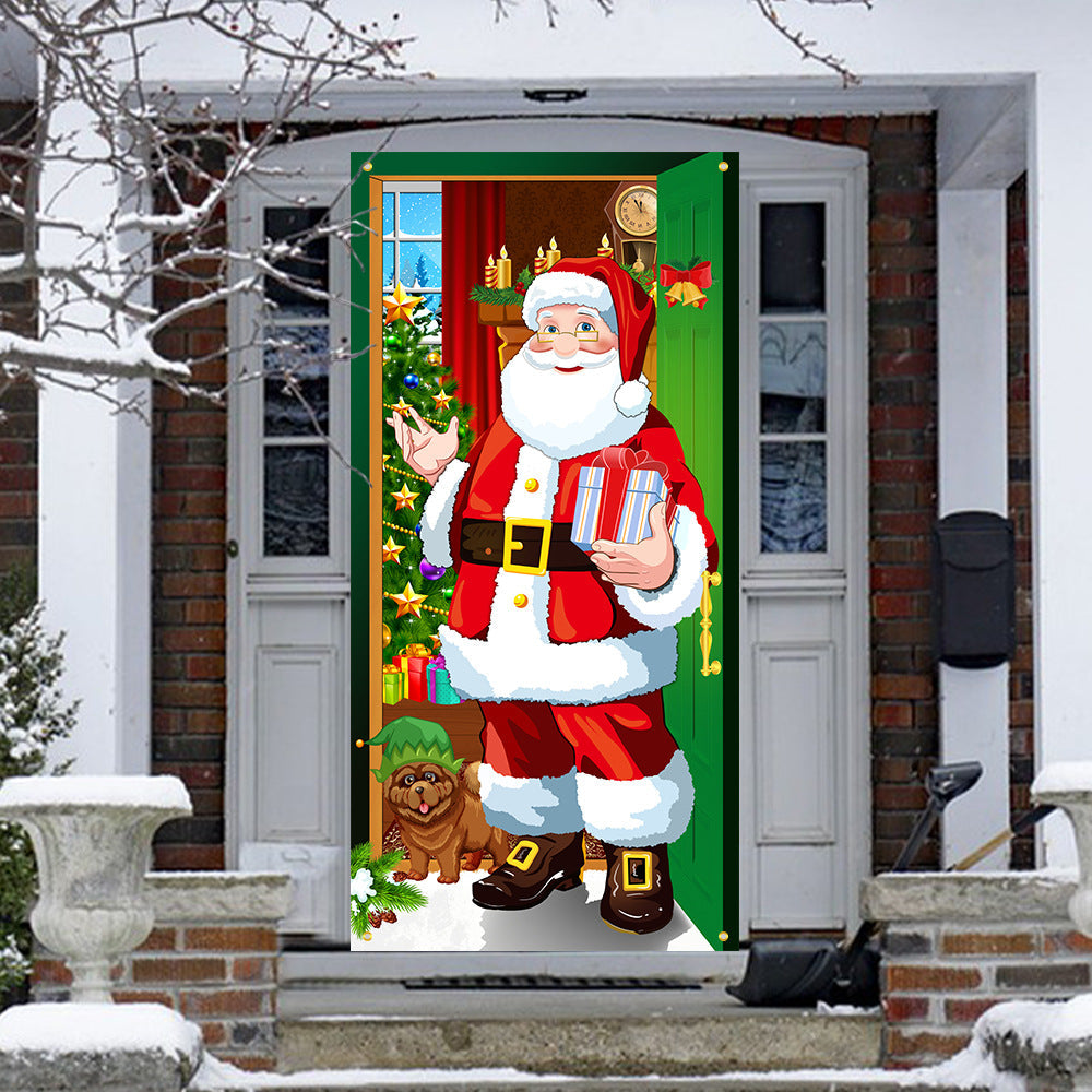 🎅Hot Promotion 49% Off🎁Christmas Front Door Decoration-11