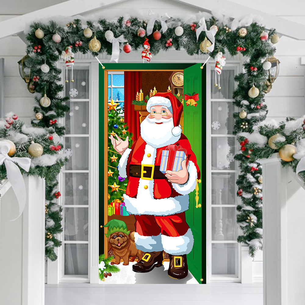 🎅Hot Promotion 49% Off🎁Christmas Front Door Decoration-9
