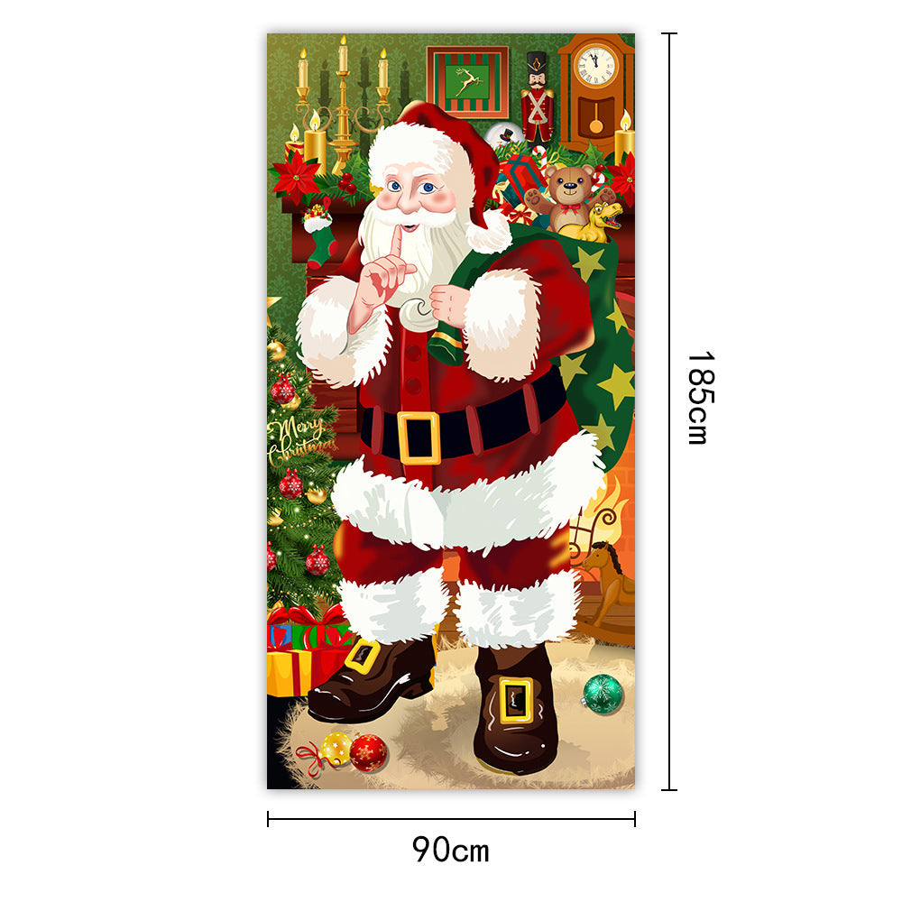 🎅Hot Promotion 49% Off🎁Christmas Front Door Decoration-13