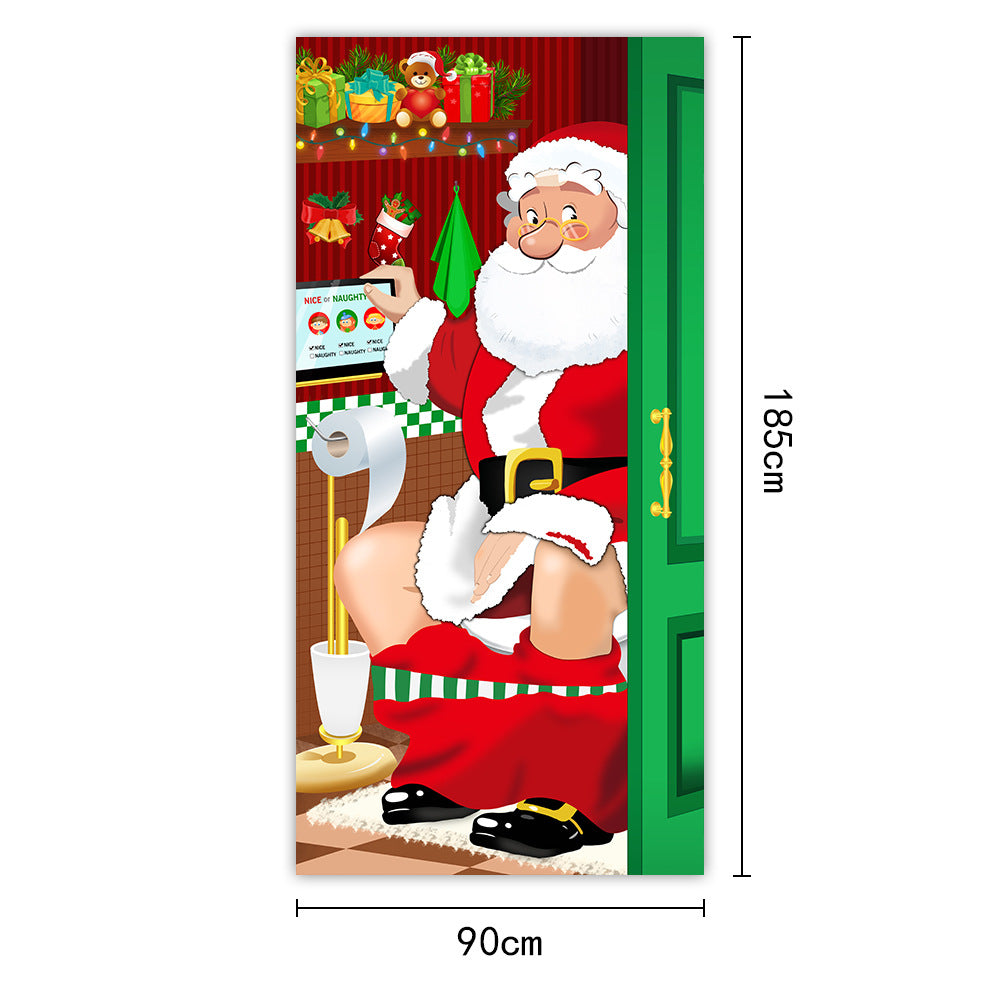🎅Hot Promotion 49% Off🎁Christmas Front Door Decoration-16