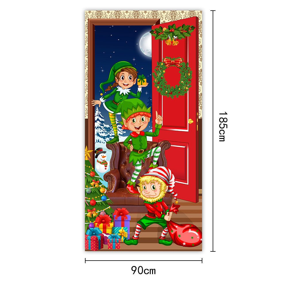 🎅Hot Promotion 49% Off🎁Christmas Front Door Decoration-17