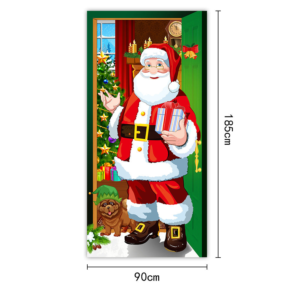 🎅Hot Promotion 49% Off🎁Christmas Front Door Decoration-14
