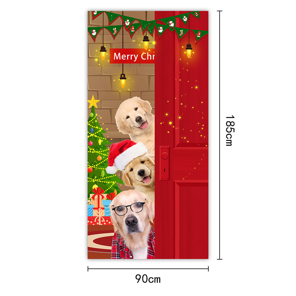🎅Hot Promotion 49% Off🎁Christmas Front Door Decoration-19