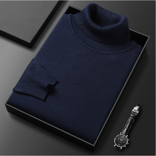 🎁Last Day Sale 49% Off🔥Men's Solid Color Premium Cashmere Sweater💥Buy 2 Free Shipping-2