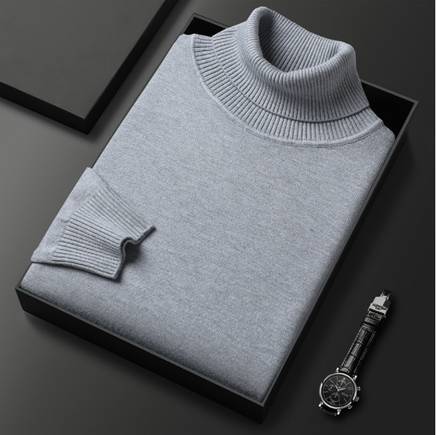 🎁Last Day Sale 49% Off🔥Men's Solid Color Premium Cashmere Sweater💥Buy 2 Free Shipping-4
