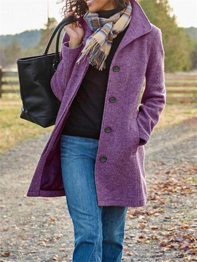 🎁Hot Sell 49% Off🔥Women's Winter Long Sleeved Coat-3