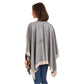 🎁Last Day Promotion 49% Off🔥Women's Elegant Color Block Poncho Wrap for Fall & Winter-2