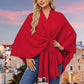 🎁Hot Sell 49% Off🔥Elegant Shawl Wraps Soft Open Front Poncho Sweater-1