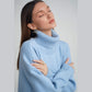 🎁Early Winter Sale 49% Off🔥Women's Casual Solid Color Turtleneck Sweater-6