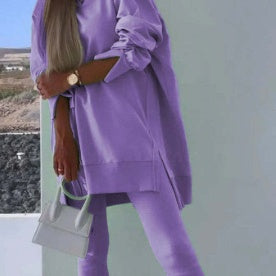 🎁Last Day 49% Off🔥Hooded Sweatshirt & Jogger Leggings 2-Piece Set💥Buy 2 Free Shipping-8