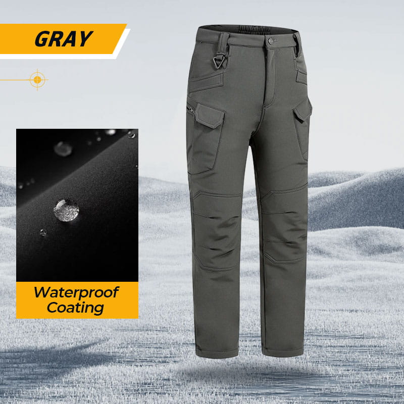 🔥BLACK FRIDAY SALE 49% OFF!🔥Men's Outdoor Hiking Waterproof Warm Pants-9