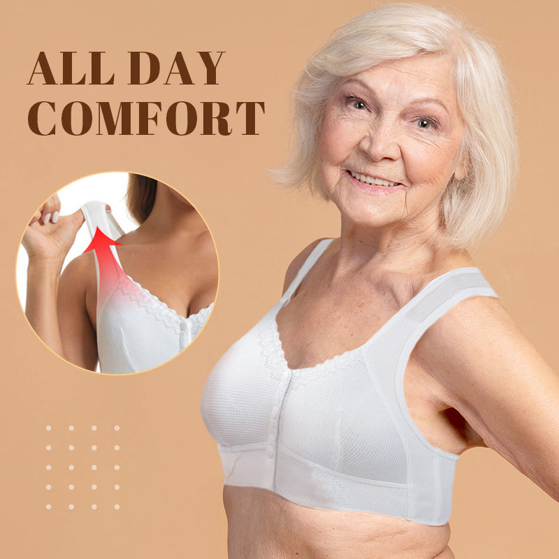 🌹Last Day 49% OFF🌹Front Closure Breathable Bra🎀-1