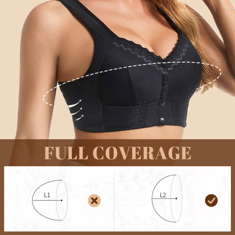 🌹Last Day 49% OFF🌹Front Closure Breathable Bra🎀-3