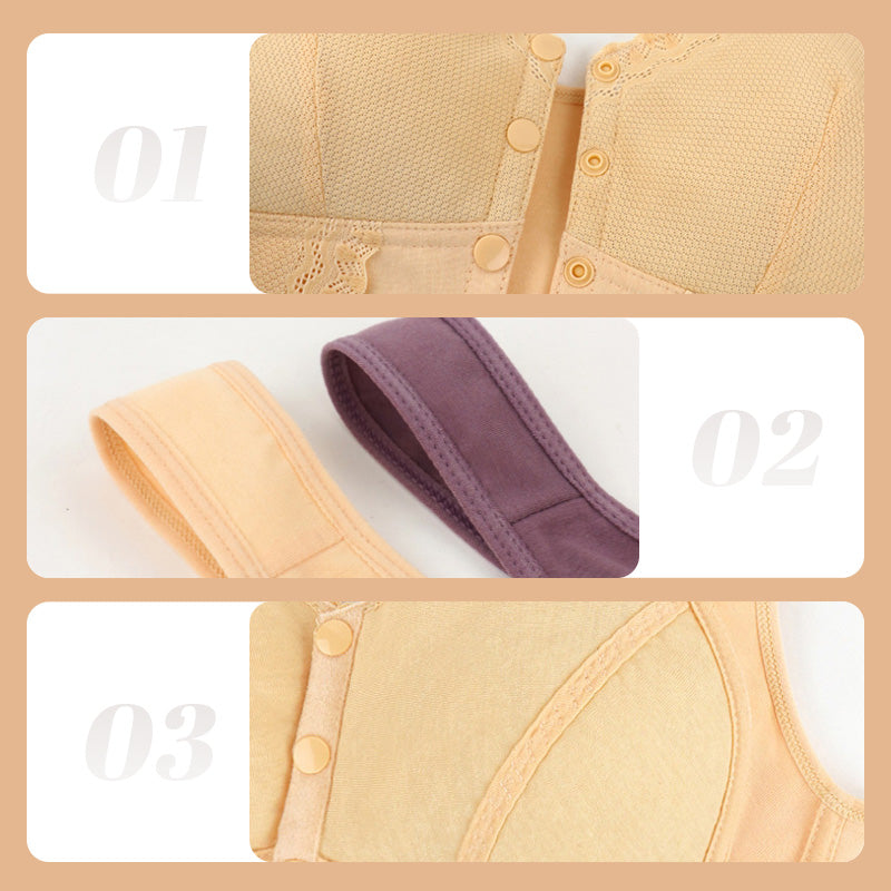 🌹Last Day 49% OFF🌹Front Closure Breathable Bra🎀-6