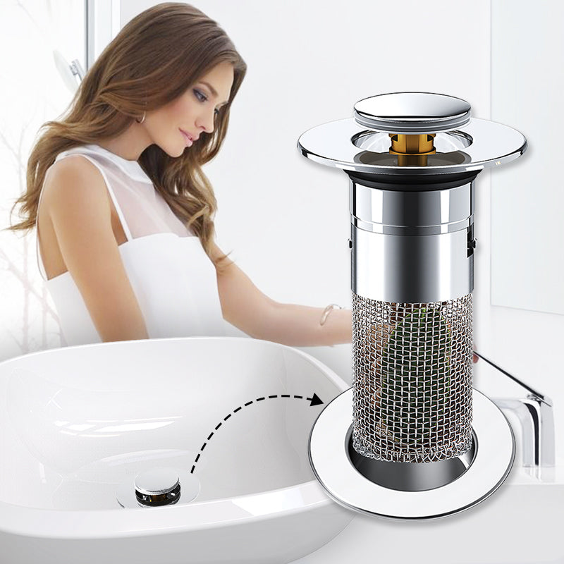 💥Limited Buy 1 Get 1 Free💥Universal Pop-up Sink Drain Filter-1