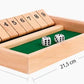 🔥Last Day Promotion 49% OFF -FUN FAMILY GAMES - Shut The Box Board Game 🎲3-11