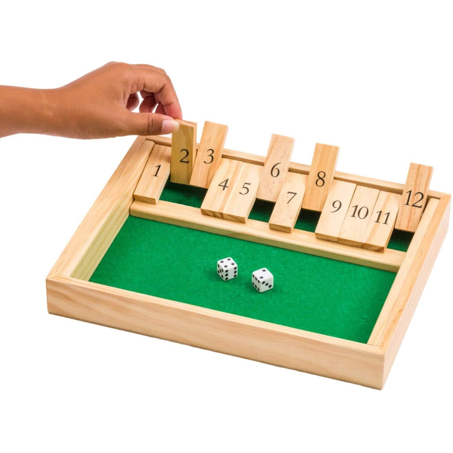 🔥Last Day Promotion 49% OFF -FUN FAMILY GAMES - Shut The Box Board Game 🎲3-10
