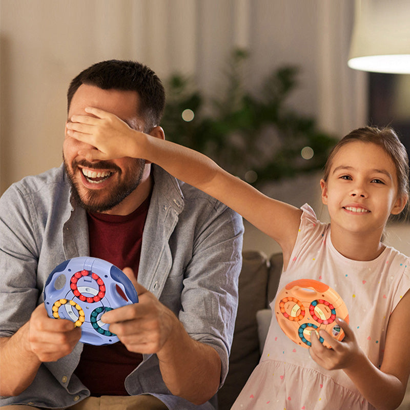 🔥🖤Black Friday Sale:Your Christmas gift 50% OFF🔥Creative Finger Magic Bean Rotating Cube-1