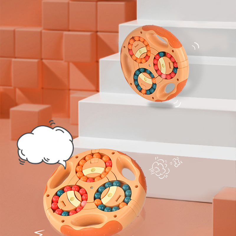 🔥🖤Black Friday Sale:Your Christmas gift 50% OFF🔥Creative Finger Magic Bean Rotating Cube-3