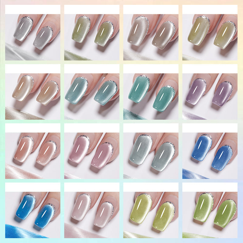 Cat Eye Shimmering Art Gel Nail Polish-5