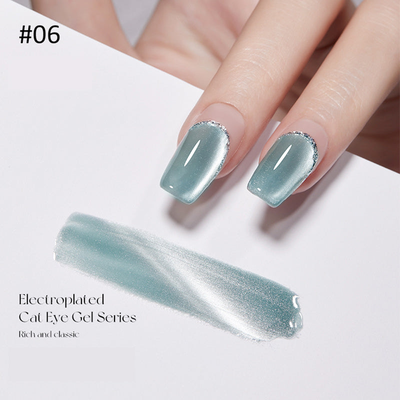 Cat Eye Shimmering Art Gel Nail Polish-13