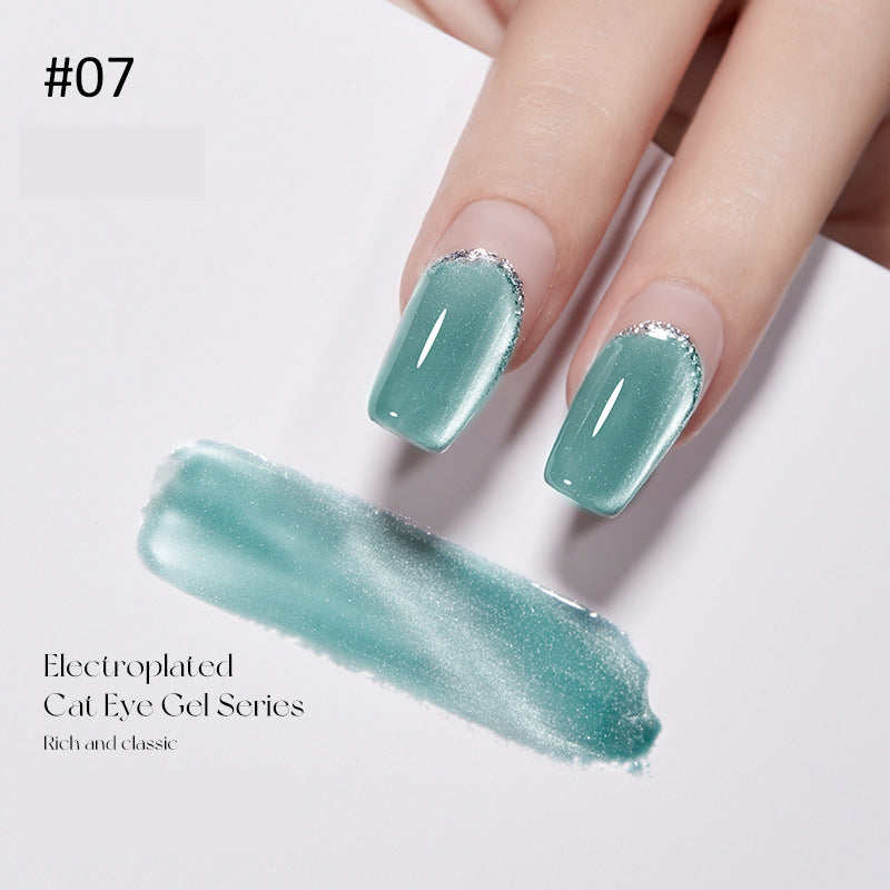 Cat Eye Shimmering Art Gel Nail Polish-14