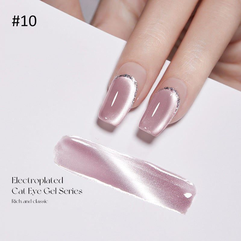 Cat Eye Shimmering Art Gel Nail Polish-17