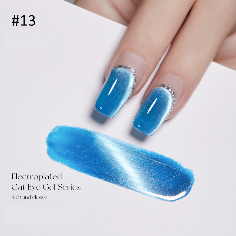 Cat Eye Shimmering Art Gel Nail Polish-20