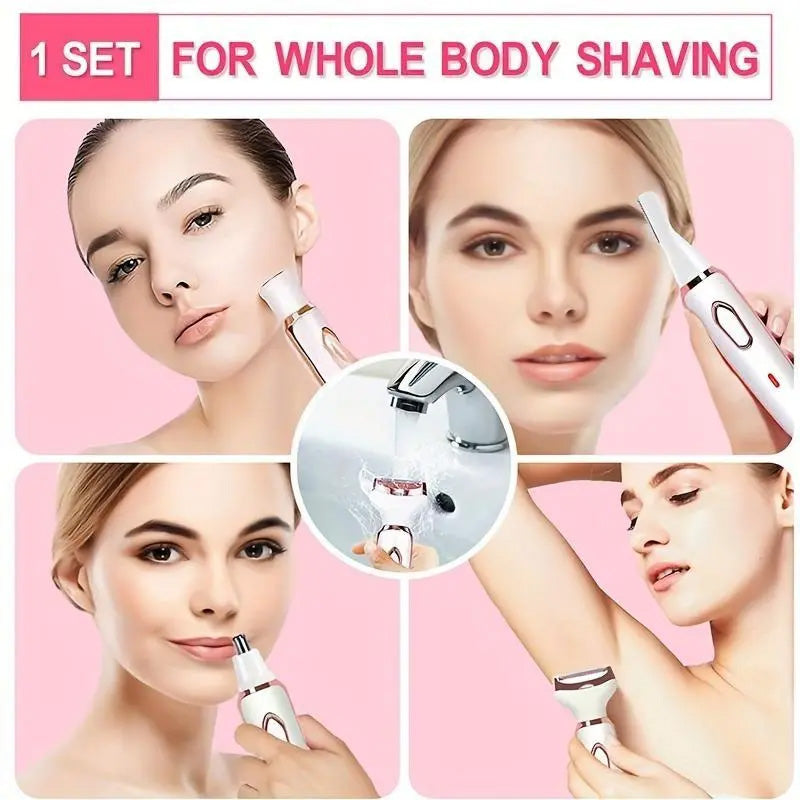 🔥BLACK FRIDAY SALE 49% OFF!🔥4-In-1 Electric Cordless Lady Body Hair Shaver-2