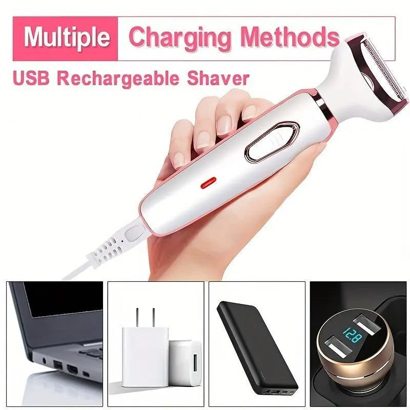 🔥BLACK FRIDAY SALE 49% OFF!🔥4-In-1 Electric Cordless Lady Body Hair Shaver-6