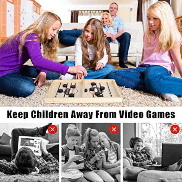 🔥BLACK FRIDAY SALE 49% OFF!🔥Sling Puck Hockey Game Two Player Board Game-2