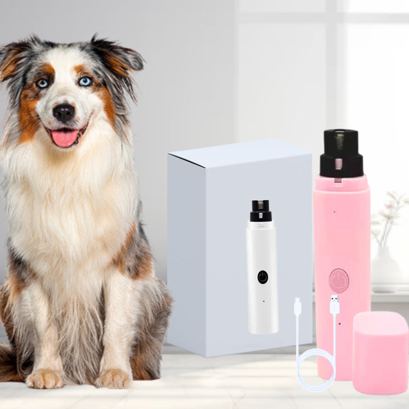 🔥🖤Black Friday Sale:49% OFF🔥Low Noise Pet Nail Grinder with LED Light-6