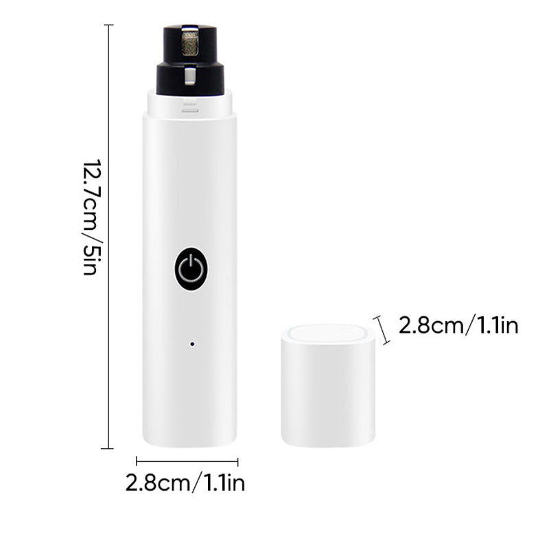 🔥🖤Black Friday Sale:49% OFF🔥Low Noise Pet Nail Grinder with LED Light-8